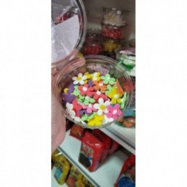 FLOR DURAZNO PASTILLAJE MEDIANA X 50