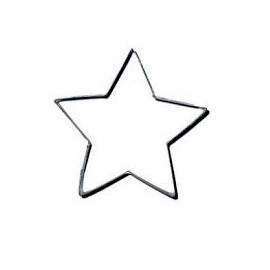 ARO ESTRELLA HOJALATA 20 CM