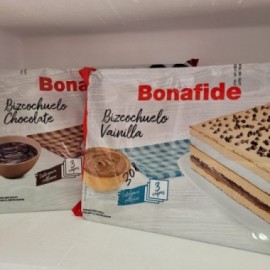 BIZCOCHUELO BONAFIDE RECTANGULAR 3 CAPAS 750 GRS
