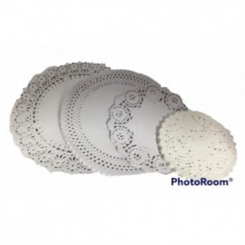 BLONDA CALADA BLANCA 40 CM C/U