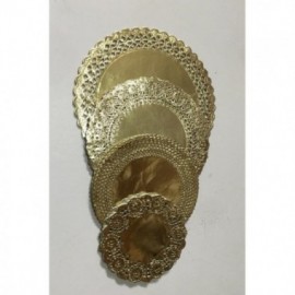 BLONDA CALADA ORO/PLATA 28 CM. C/U