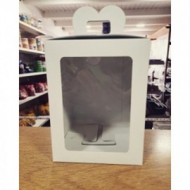 CAJA MULTIUSO CON VISOR CON OREJITAS 13X13X17 C/U