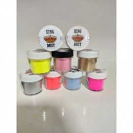 COLORANTE KING DUST LIPOSOLUBLE ORO/PLATA/NEON