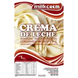 CREMA DE LECHE LACTOCREM SACHET 1 LT.