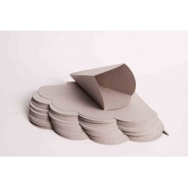 CUCURUCHOS P/PAPAS FRITAS MINI X 100