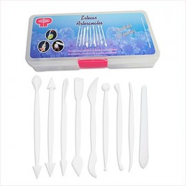 ESTECAS PLASTICAS PARPEN JUEGO X9 PIEZAS