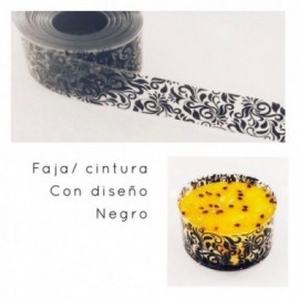 FAJA DE ACETATO CON DISEÑO EL METRO