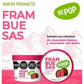 FRAMBUESA BAÑADA  BEPOP A GRANEL EL KILO