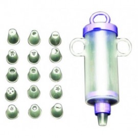 JERINGA DECORADORA PLASTICA CON 16 PICOS