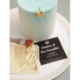 LAMINA GOLD LEAF 24 K X 5 C/U