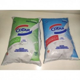 LECHE ENTERA-DESCREMADA X 1 LT