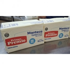 MANTECA PRIMER PREMIO" PILON X 2.500 KILOS"