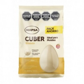 MAPSACUBER BLANCO BOLSA X 2.5 KG