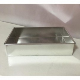 MOLDE BIZCOCHUELO RECTANG.CHAPA 32X22