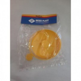 MOLDE PARA HAMBURGUESAS 12 CM PLASTICO