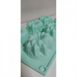 MOLDE SILICONA MINI SAVARIN CORONA/NORDICO/GAJOS