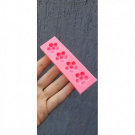 MOLDE SILICONA ROSAS