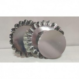 MOLDE TARTA RIZADA CHAPA DESFONDABLE Nº18