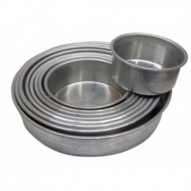 MOLDE TORTERA BODA ALUMINIO   8 CM  Nº 12