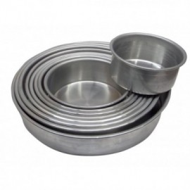 MOLDE TORTERA BODA ALUMINIO   8 CM  Nº 18