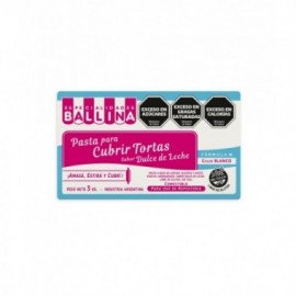 PASTA CUBRE TORTA BALLINA FÓRMULA H" X 3 KG"