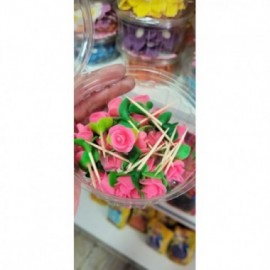 ROSAS PORCELANA FRIA X 25 UNID C/U