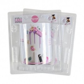 SET DE PLACAS CAKE SORPRESA TAMAÑO 19X24 CM